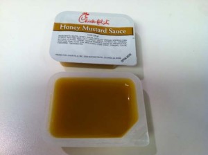 Honey mustard dipping sauce