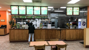 Interior of Los Cotijas Mexican Grill in Anaheim