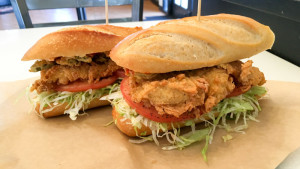 The massive Spicy Fried Chicken Sandwich